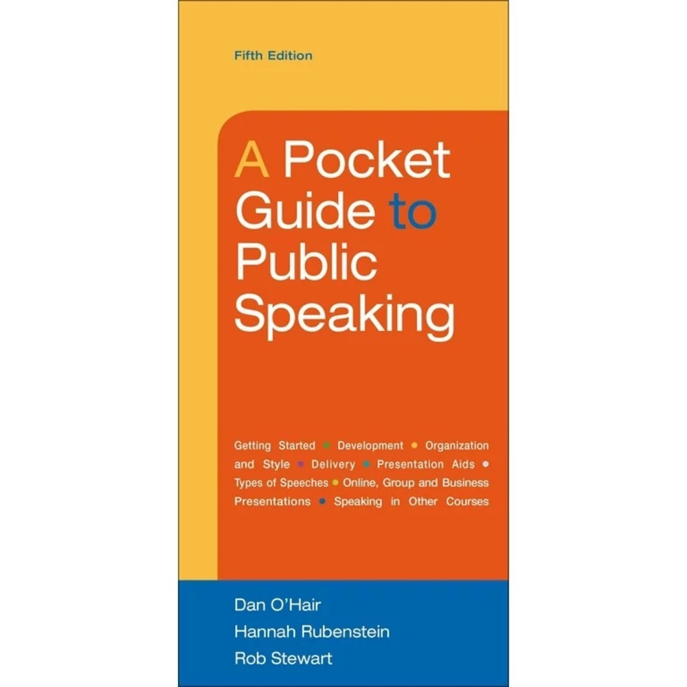 A Pocket Guide to Public Speaking (5th Edition)